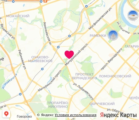 На карте