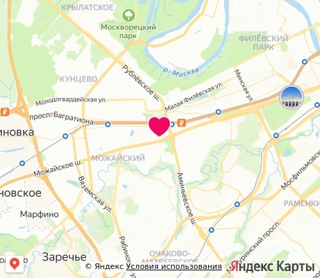 На карте