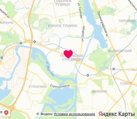 На карте