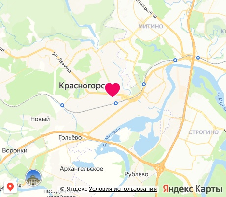 На карте