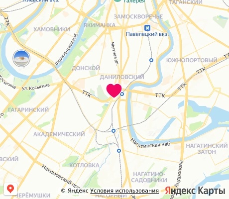 На карте