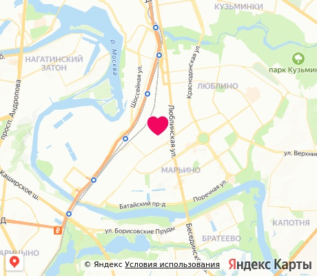 На карте