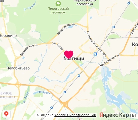 На карте