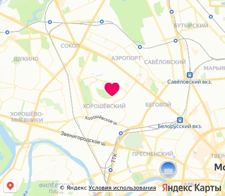 На карте