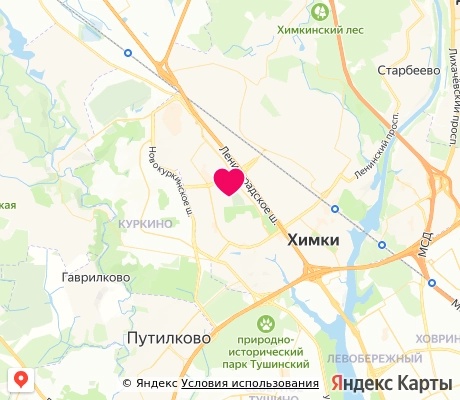На карте
