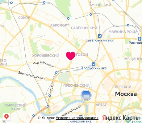 На карте