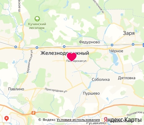На карте