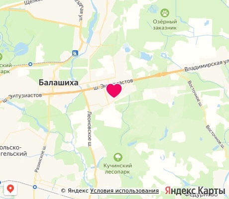 На карте