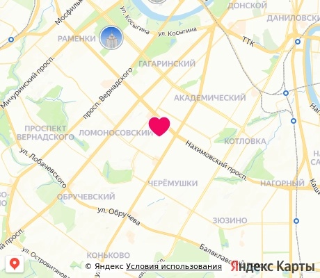 На карте