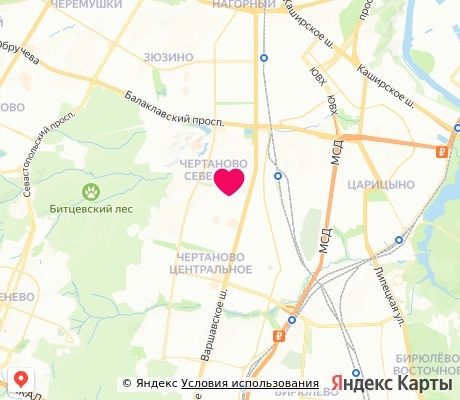 На карте