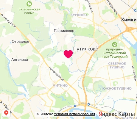 На карте