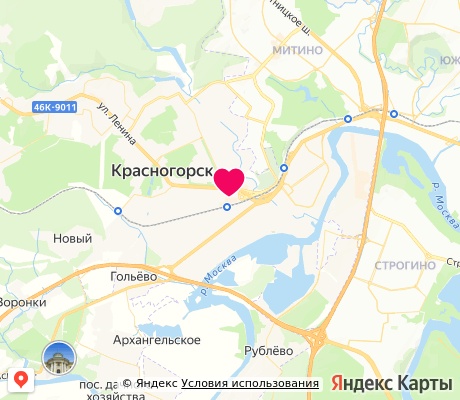 На карте