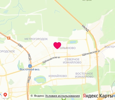На карте