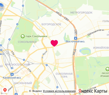 На карте
