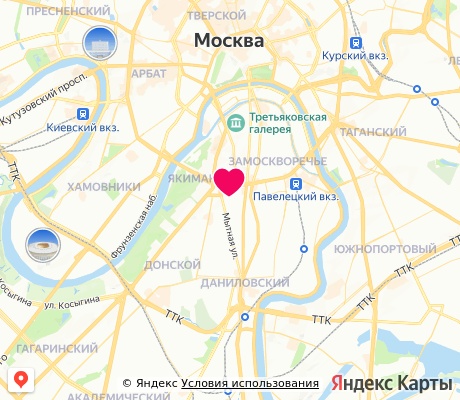 На карте
