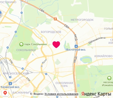 На карте