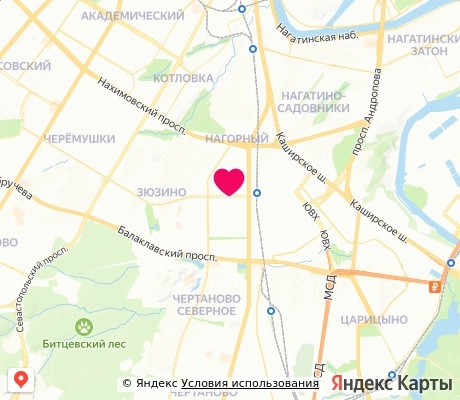 На карте