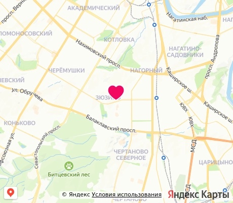 На карте
