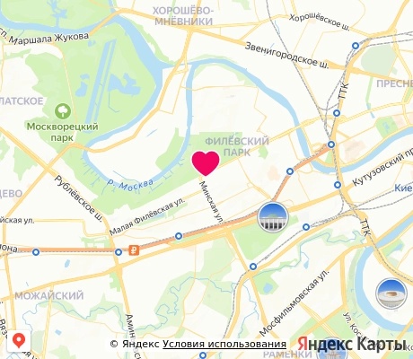 На карте