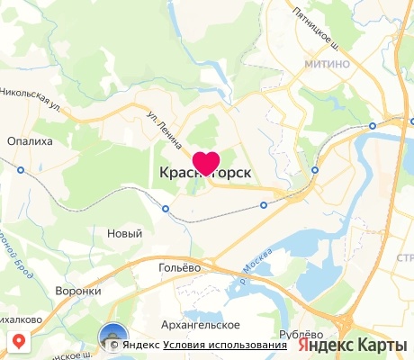 На карте