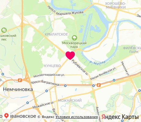 На карте