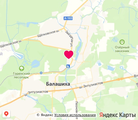 На карте