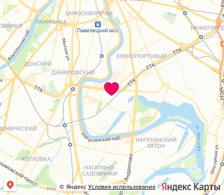 На карте