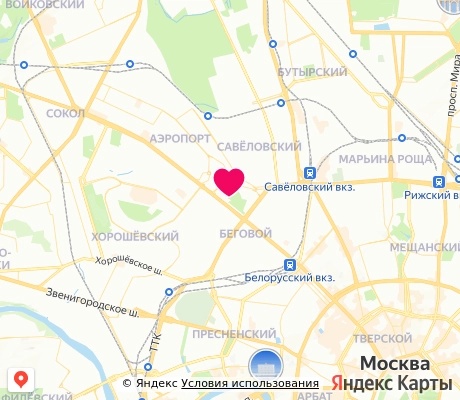 На карте