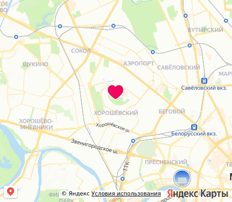 На карте