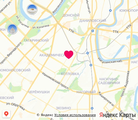 На карте
