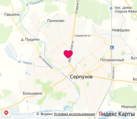 На карте