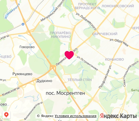 На карте