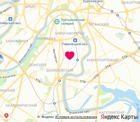 На карте