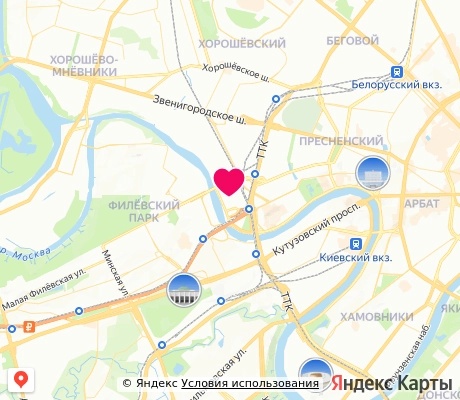 На карте