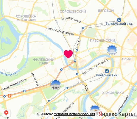 На карте