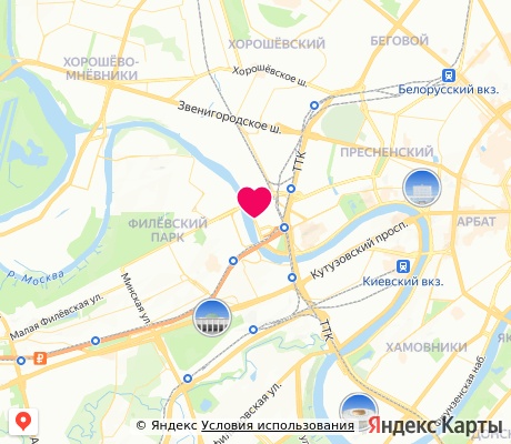 На карте