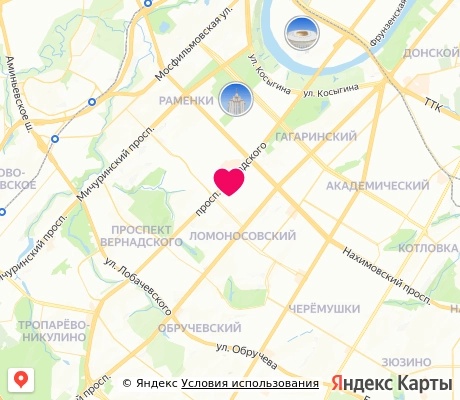 На карте