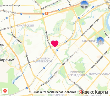 На карте