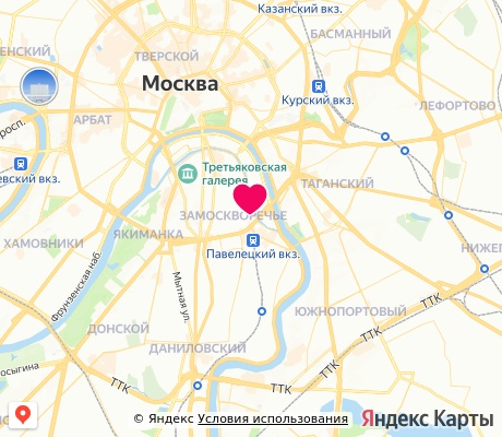 На карте