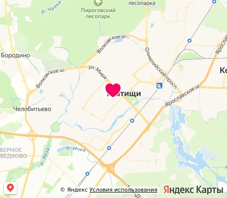 На карте