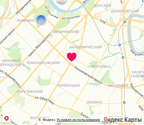 На карте