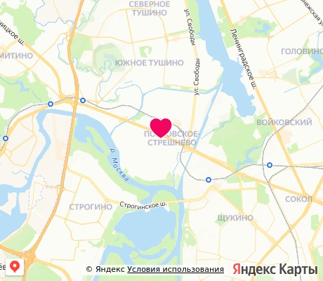 На карте