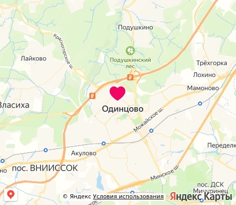 На карте