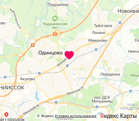 На карте