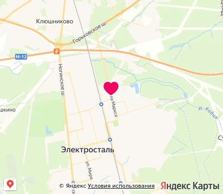 На карте