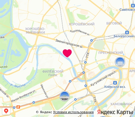 На карте