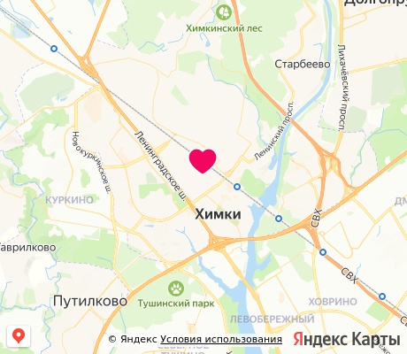 На карте