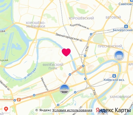 На карте