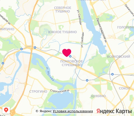 На карте