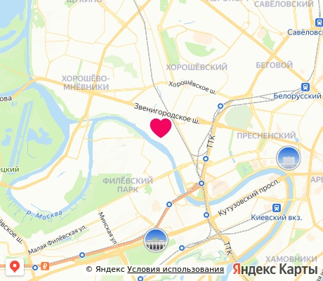 На карте
